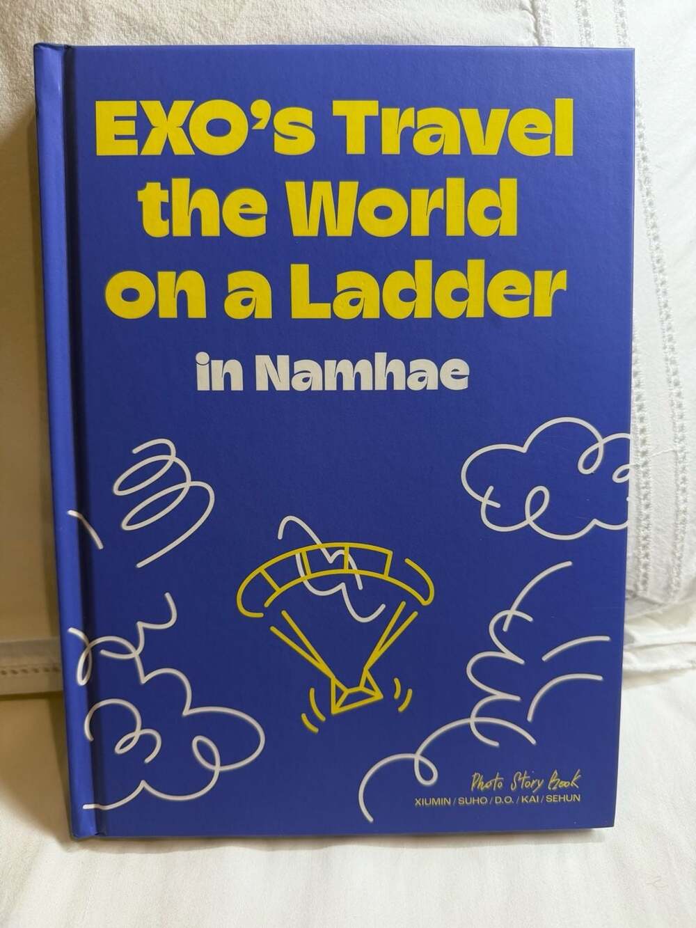 EXO's Travel the World on a Ladder in Namhae Photo Story Book